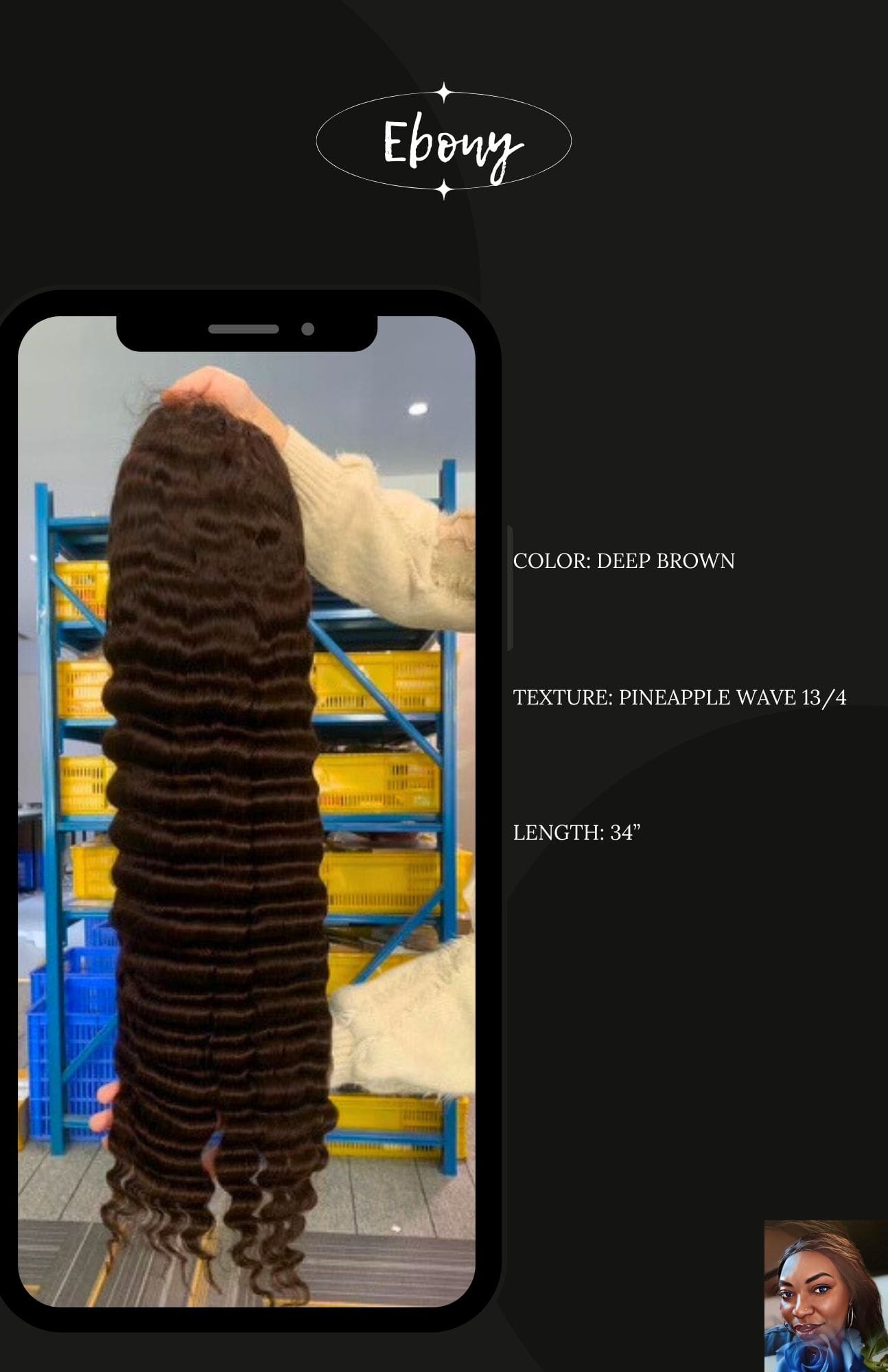 A person holding up an iphone with a giant chocolate ice cream cone on it.